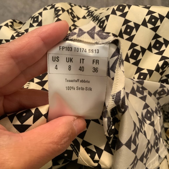 Fausto Puglisi set- sleevelesblouse, high waisted pencil skirt. Made in Italy - Picture 4 of 5